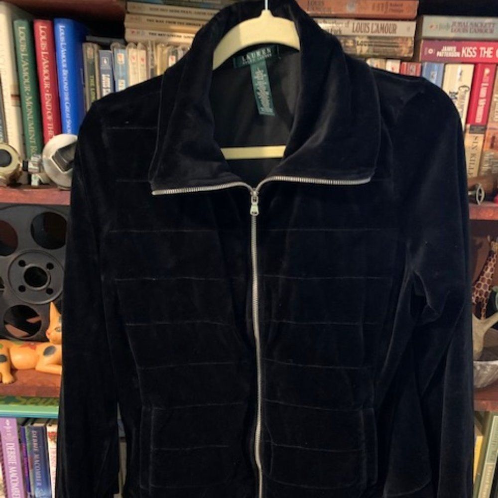 Black Velvet Women's Jacket